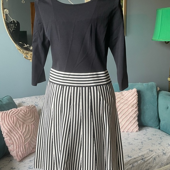 Philosophy Republic navy blue and striped dress - Picture 2 of 8